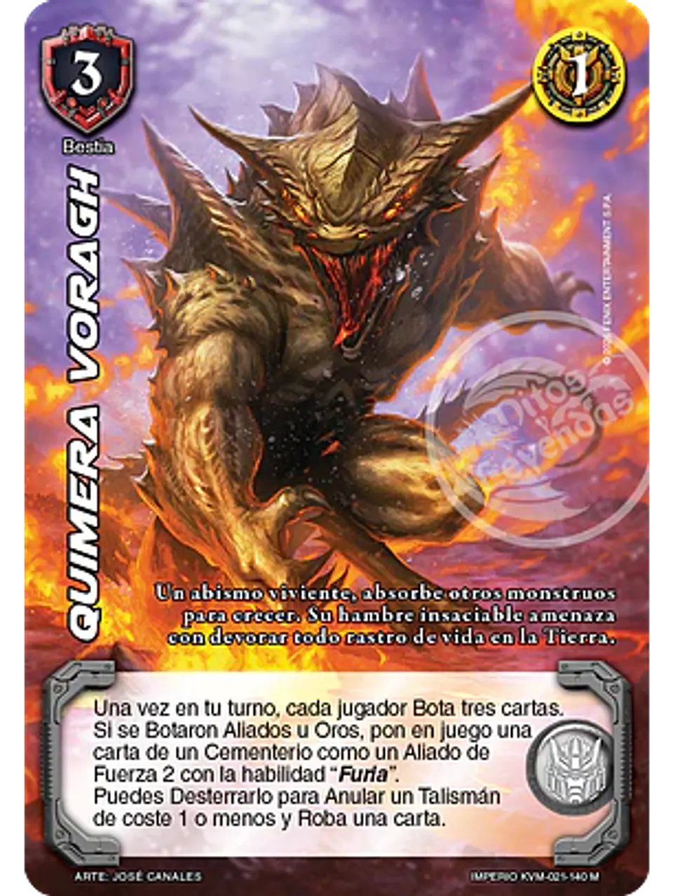 Quimera Voragh (KVM - Mega Real) 1