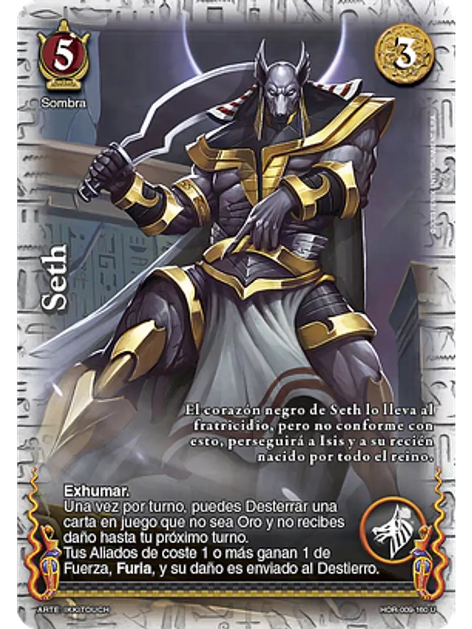 Seth (La Venganza de Horus - UR) 1
