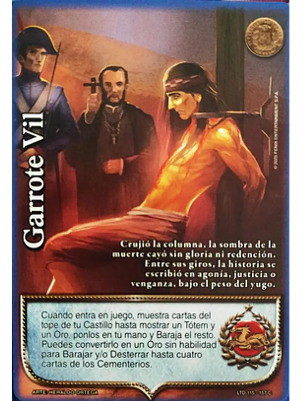 Garrote vil (LTD - Cortesana Foil) 1