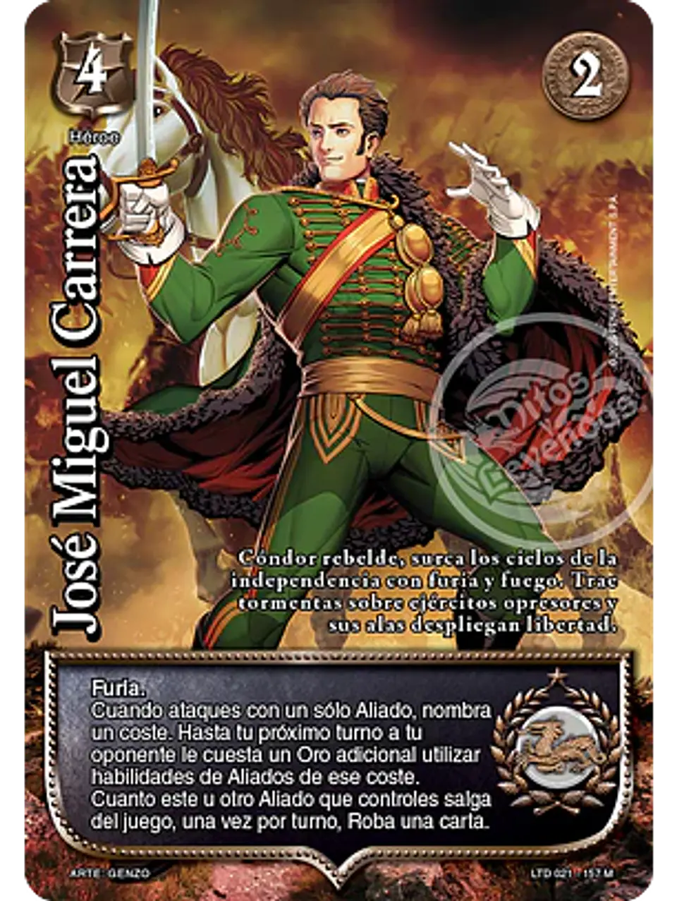 José Miguel Carrera (LTD - Mega Real) 1