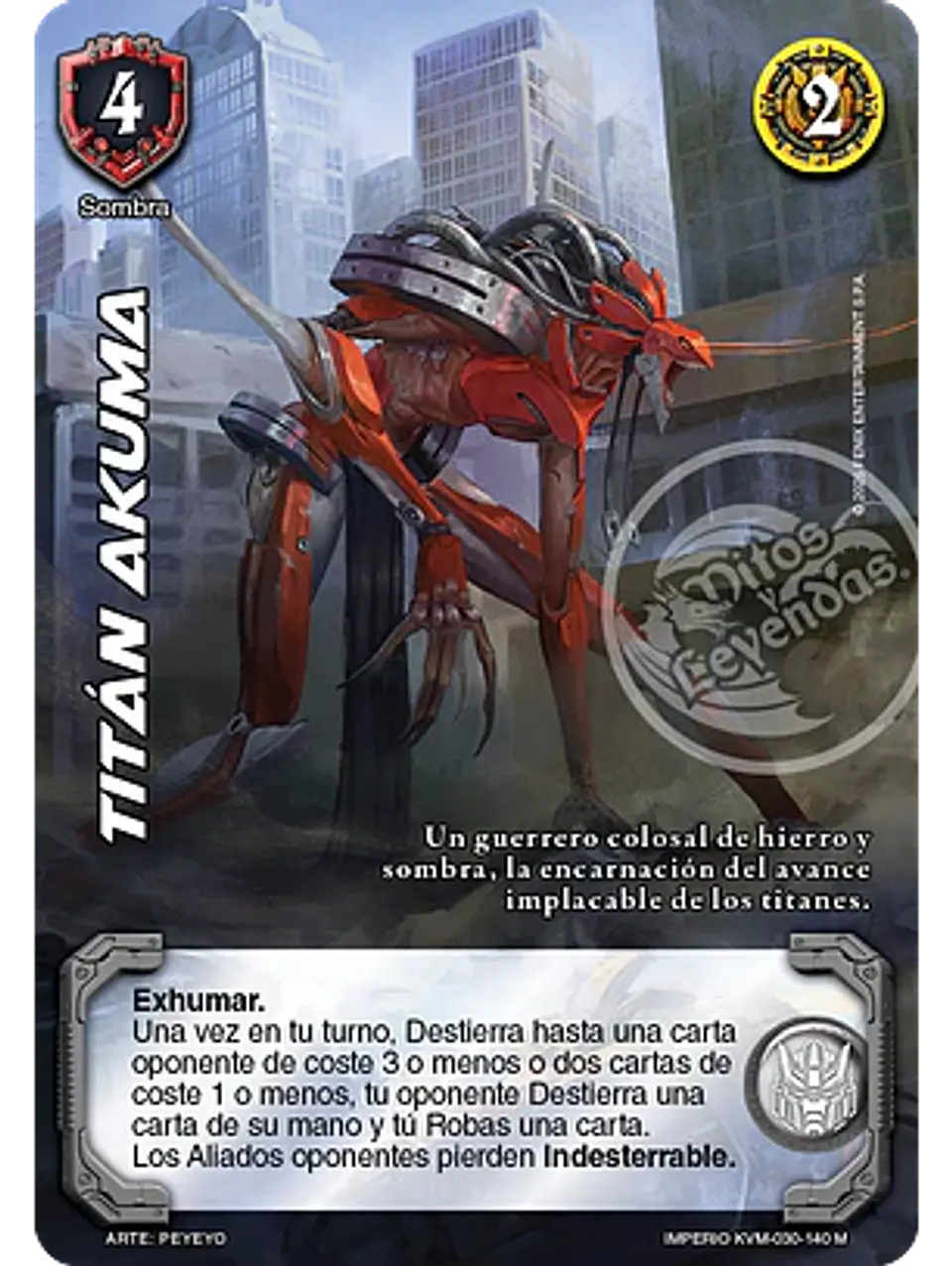 Titán Akuma (KVM - Mega Real) 1