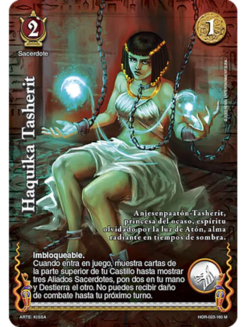 Haquika Tasherit (La Venganza de Horus - MR) 1