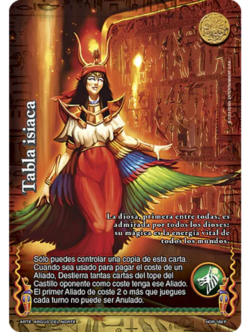 Tabla Isiaca (La Venganza de Horus - Promocional) 1