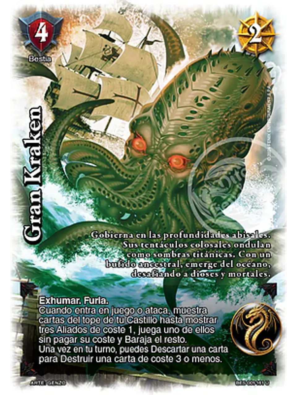Gran Kraken (Bestiarium - UR) 1