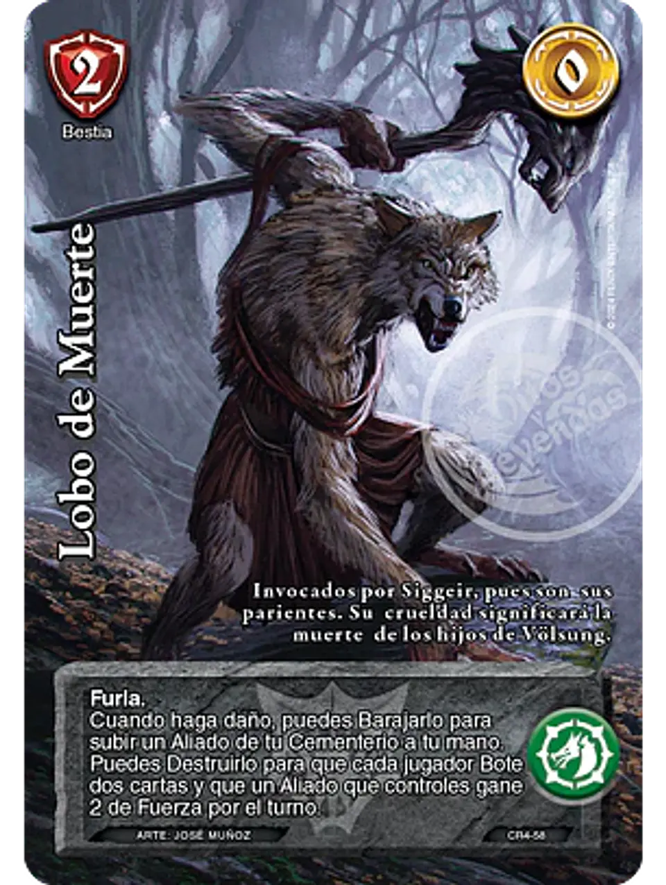 Lobo de Muerte (Kit Racial 2024 - Reprint) 1