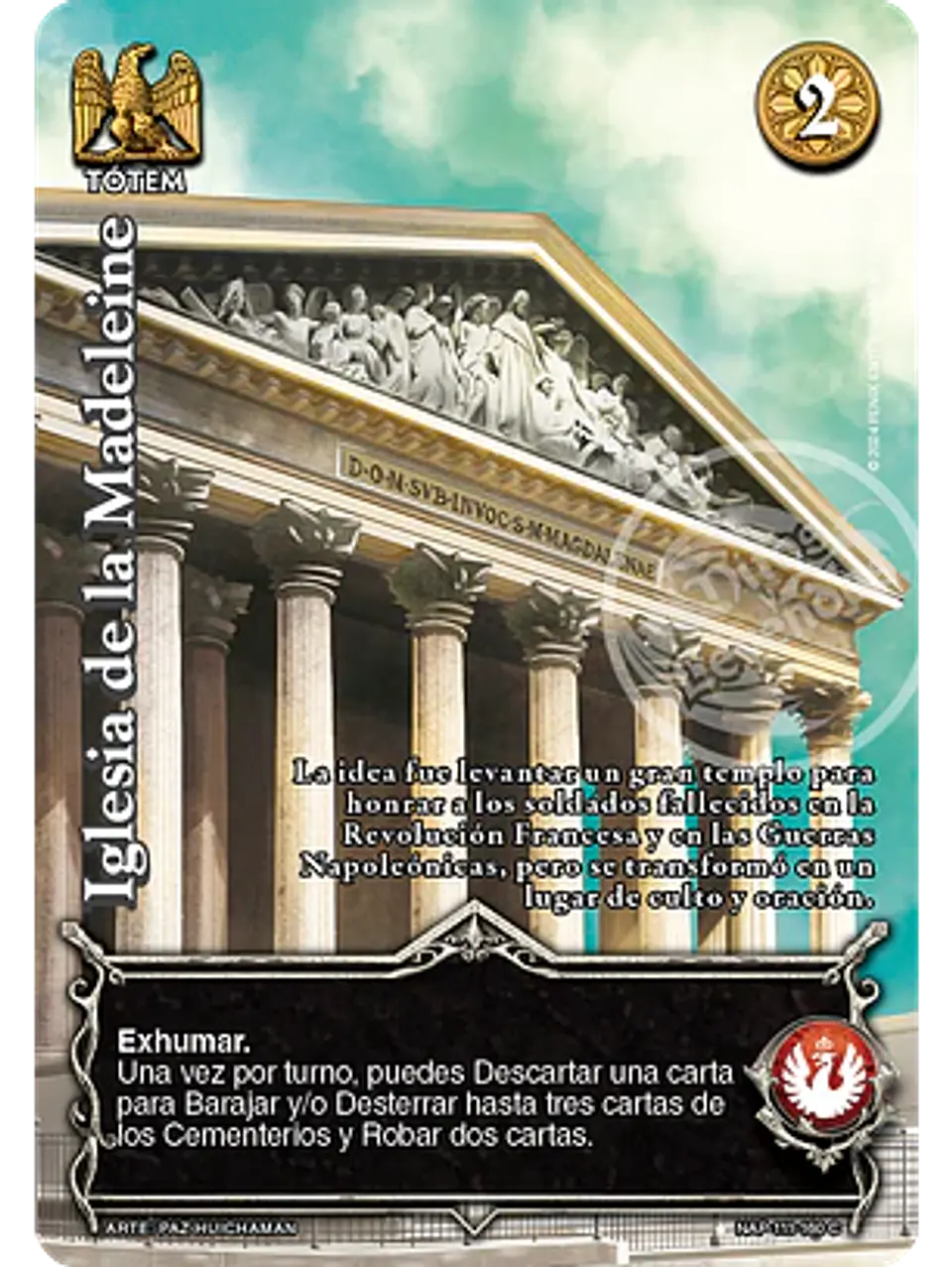 Iglesia de la Madeleine (Napoleón - VC Foil) 1