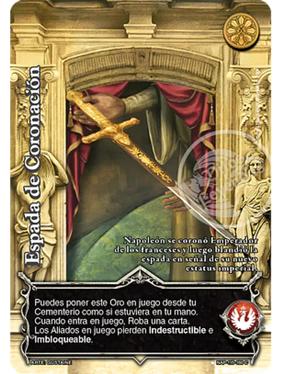 Espada de Coronación (Napoleón - VC Foil) 1