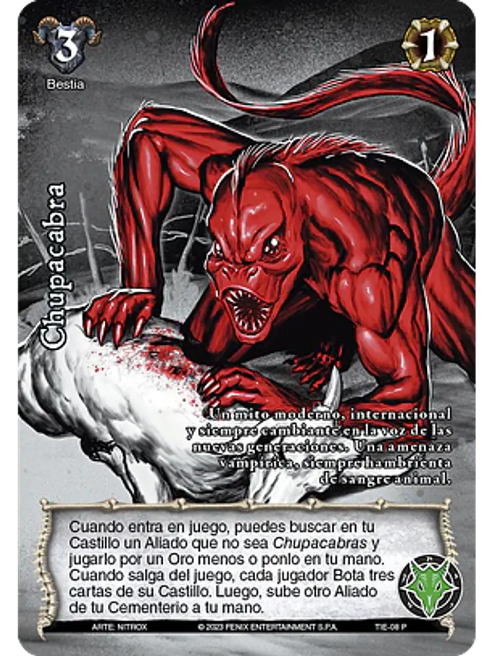 Chupacabra (Chile Oscuro) 1