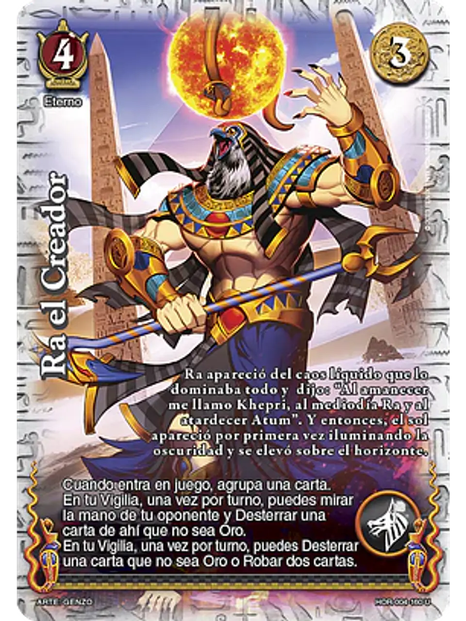 Ra el Creador (La Venganza de Horus - UR) 1