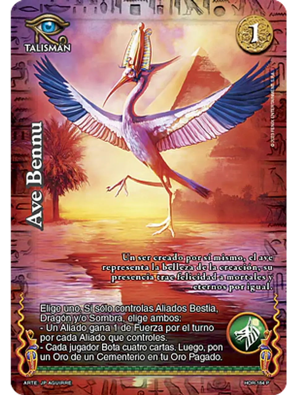 Ave Bennu (La Venganza de Horus - Promocional) 1