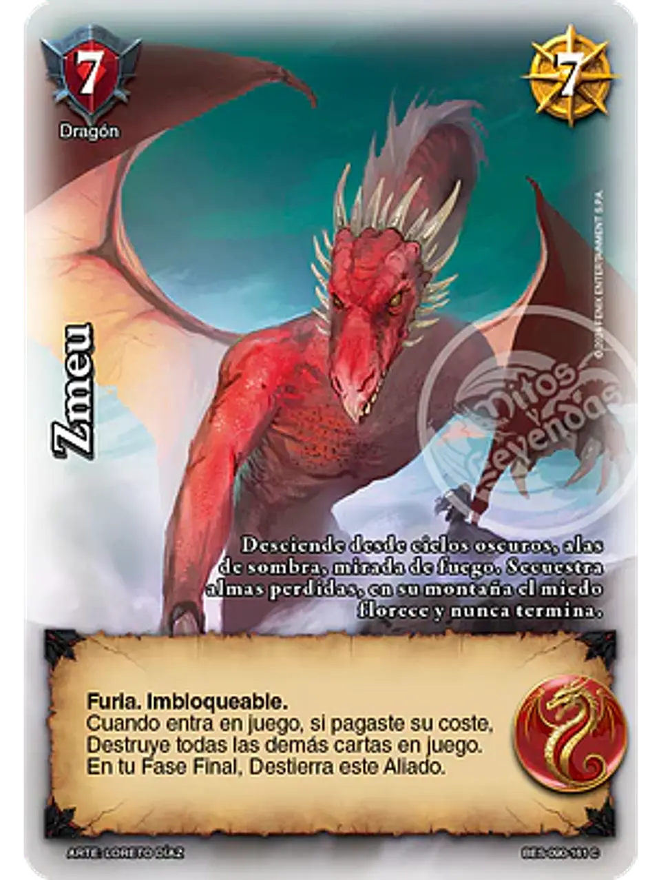 Zmeu (Bestiarium - VC Foil) 1