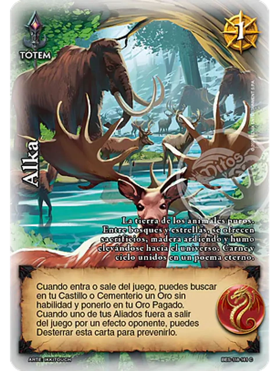 Alka (Bestiarium - VC Foil) 1