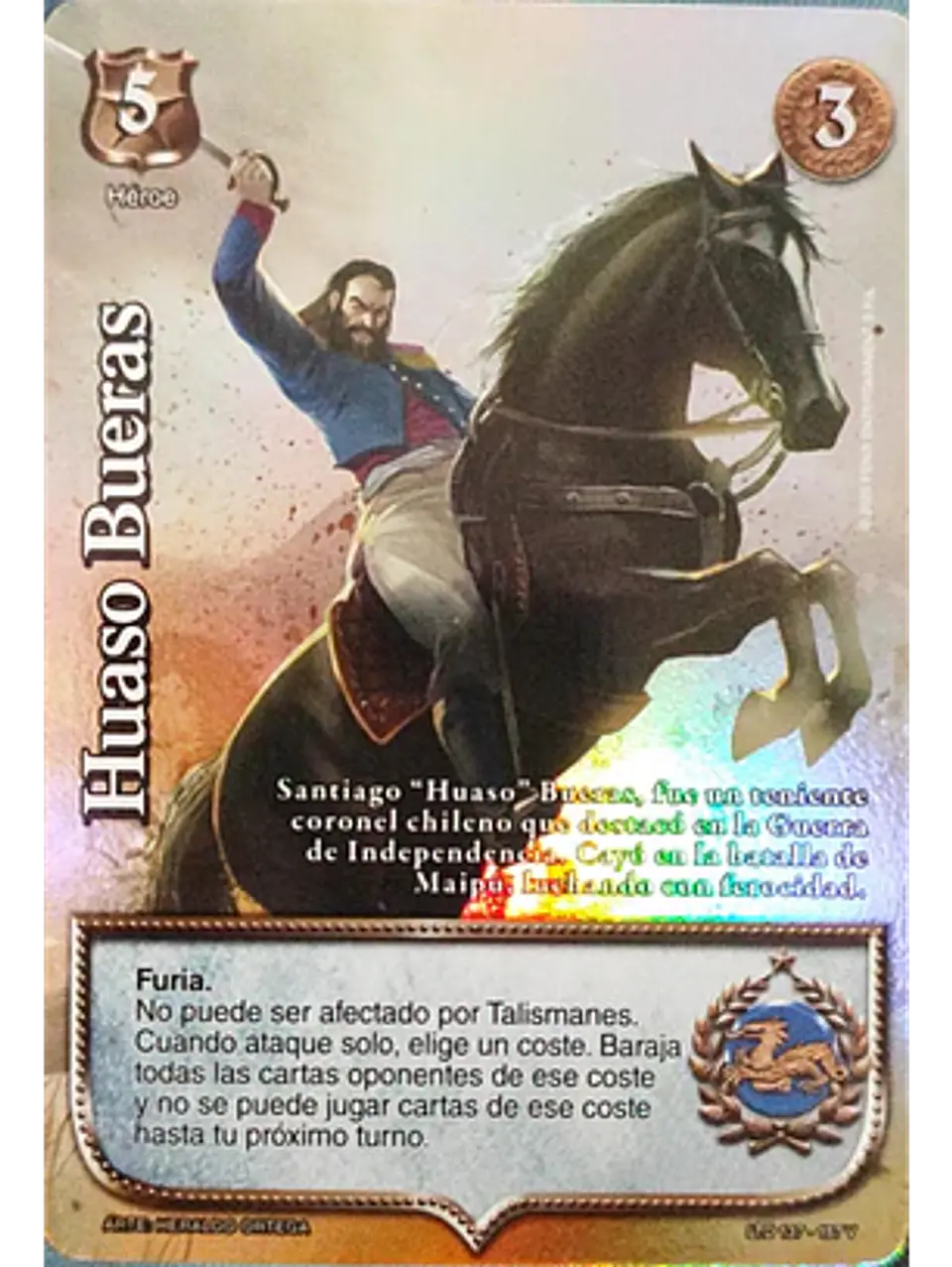 Huaso Bueras (LTD - Vasalla Foil) 1