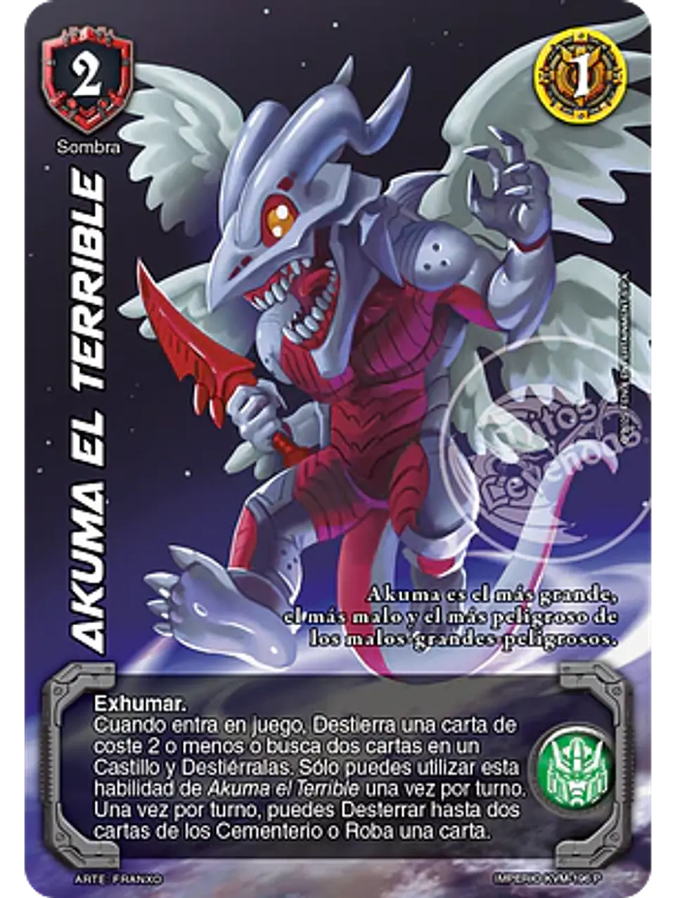 Akuma el Terrible (MTB - Invasores Galácticos) 1