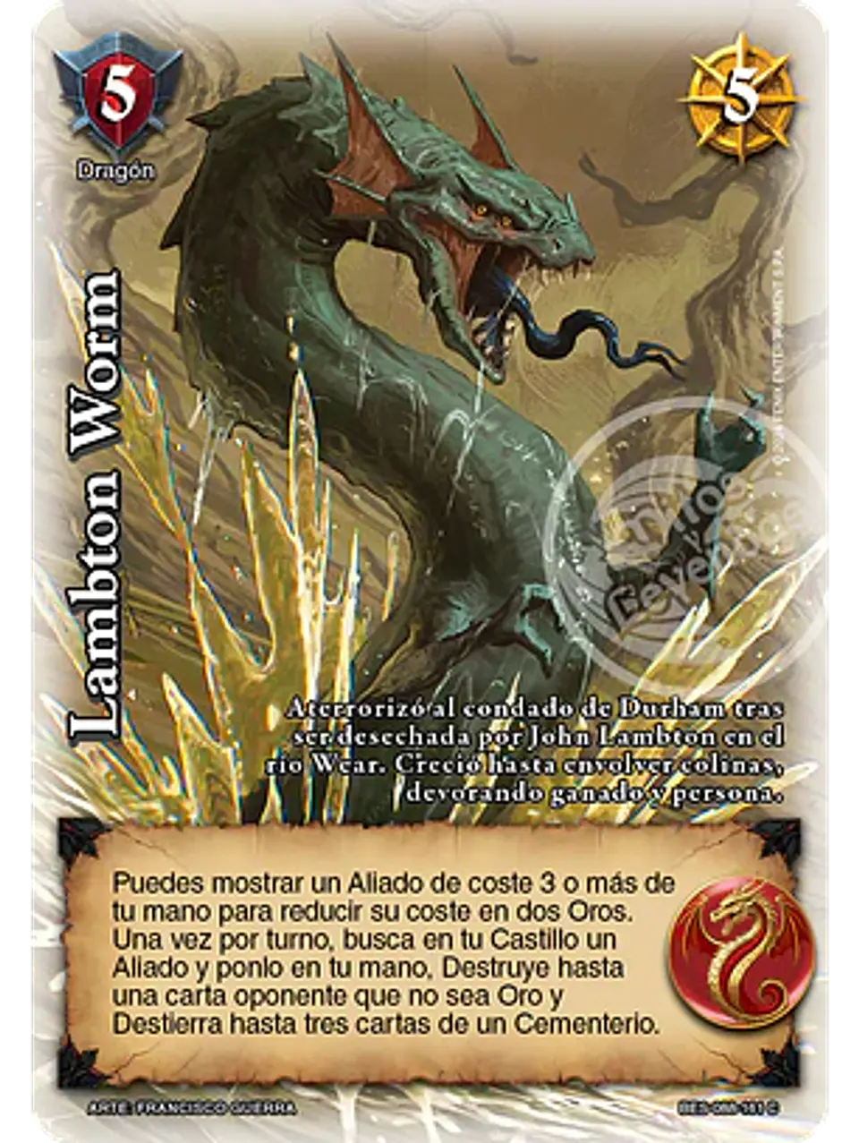 Lambton Worm (Bestiarium - VC Foil) 1