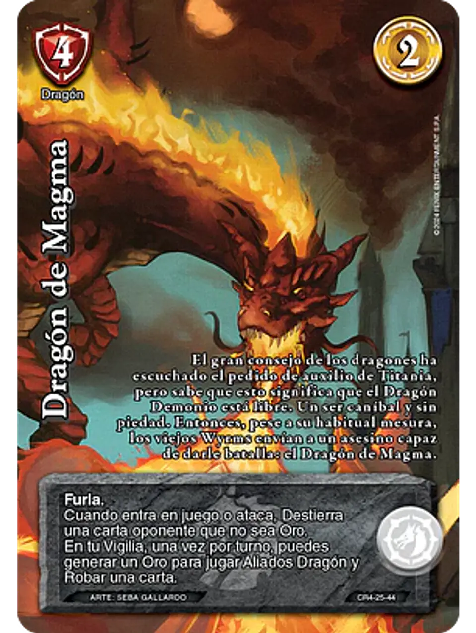 Dragón de Magma (Kit Racial 2024 - Reprint) 1
