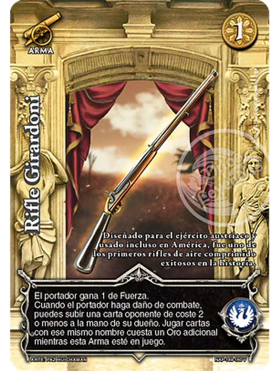 Rifle Girardoni (Napoleón - VC Foil) 1