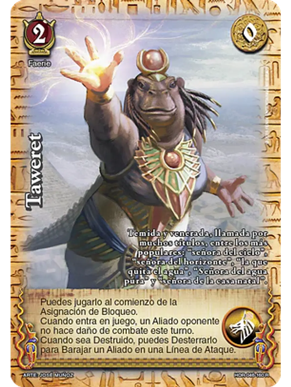 Taweret (La Venganza de Horus - Real) 1