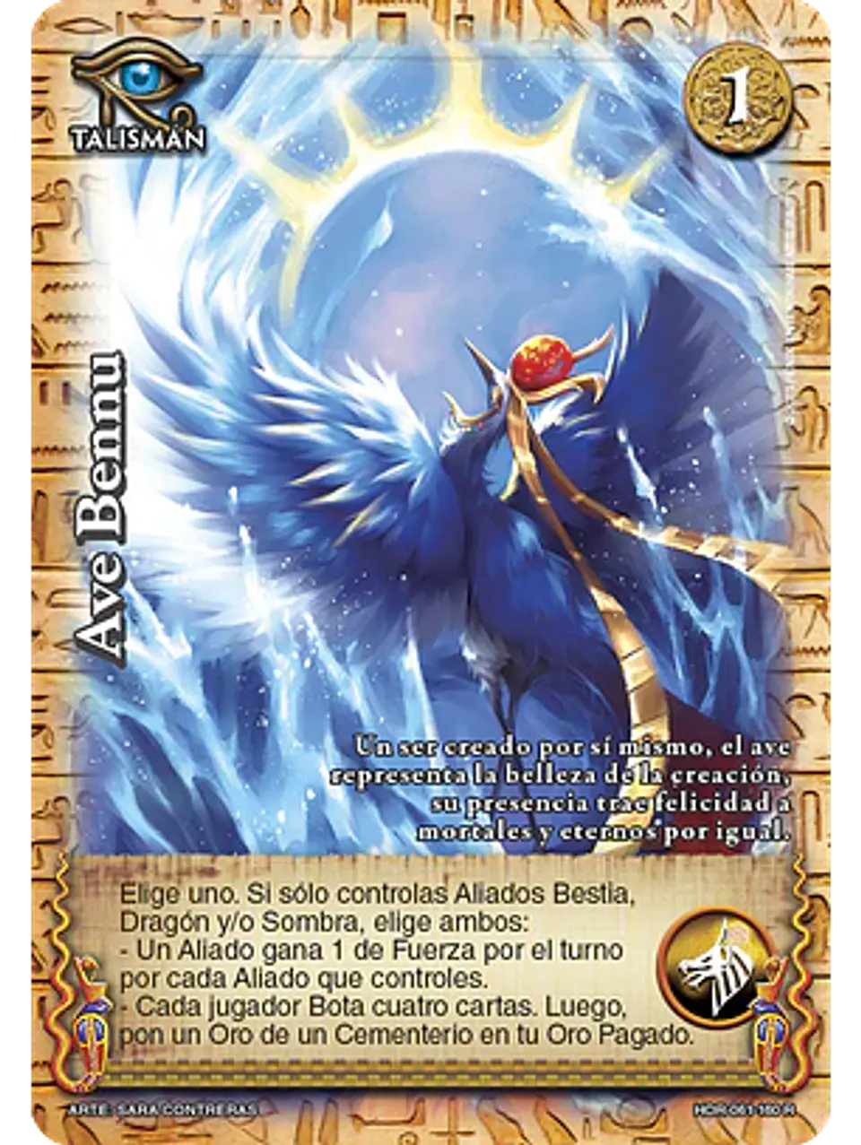 Ave Bennu (La Venganza de Horus - Real) 1