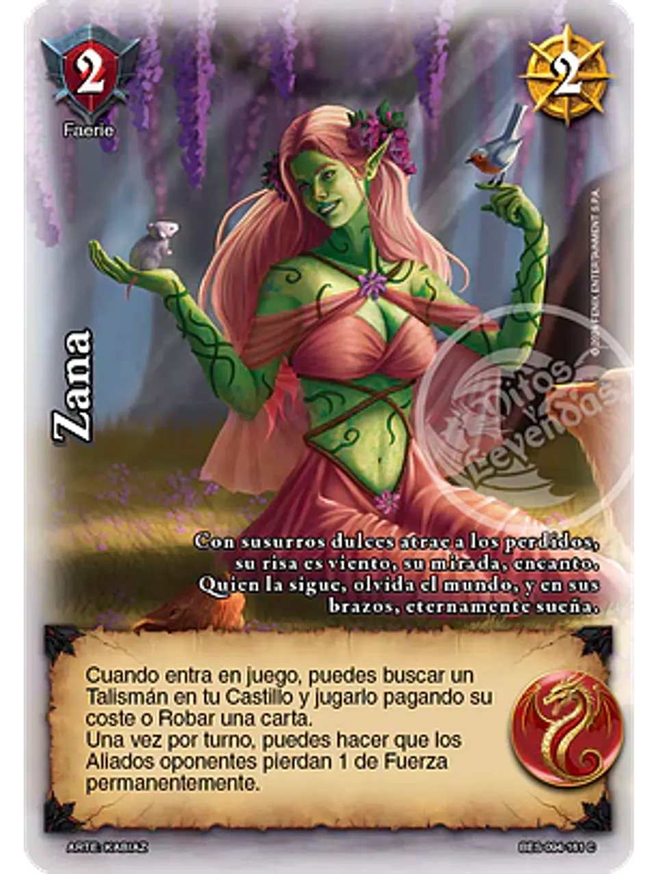 Zana (Bestiarium - VC Foil) 1