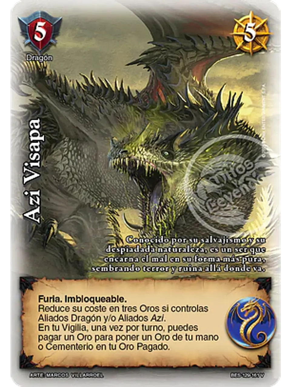 Azi Visapa (Bestiarium - VC Foil) 1