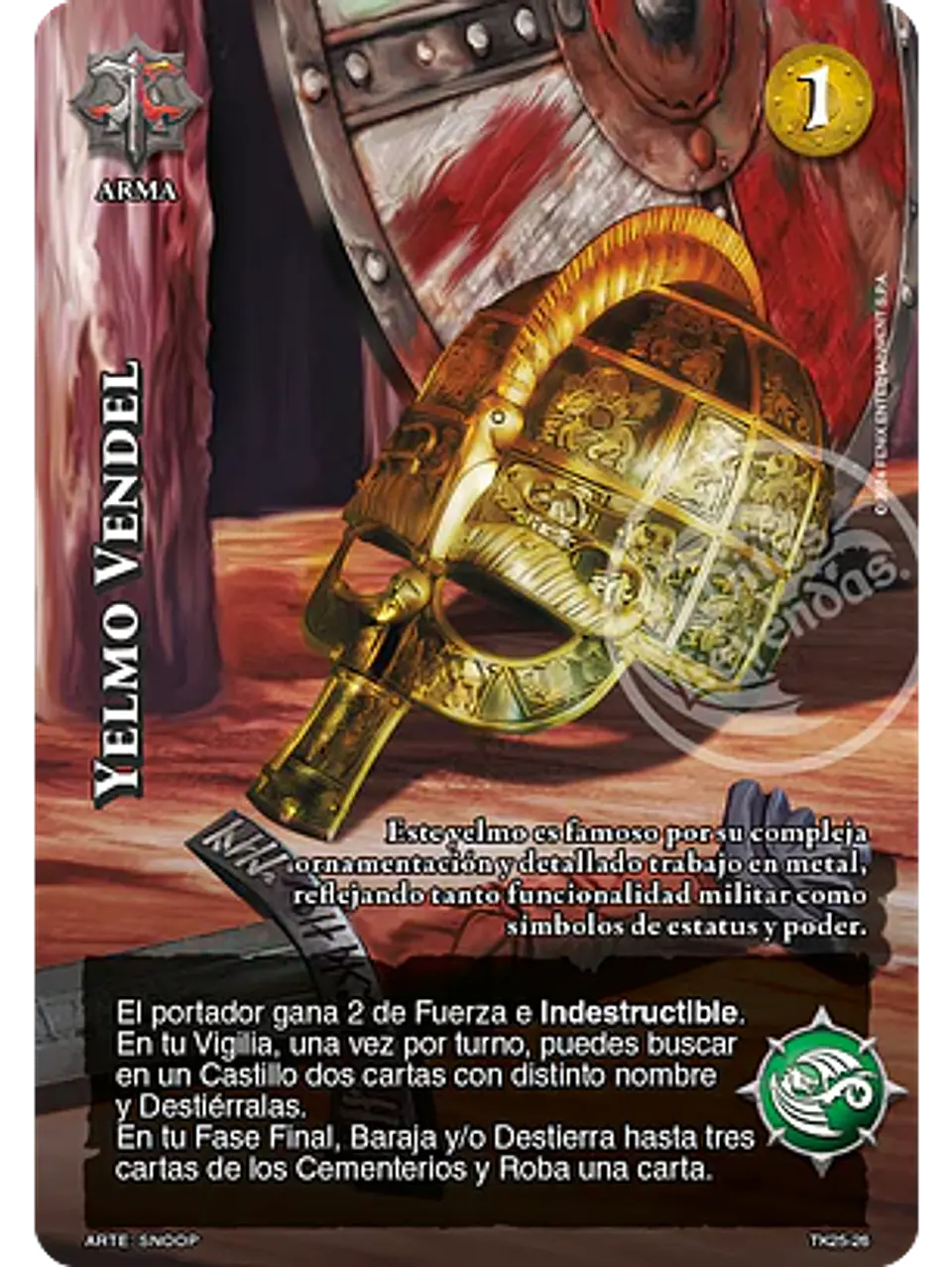 Yelmo Vendel (TK25 - Cenizas de Fuego) 1