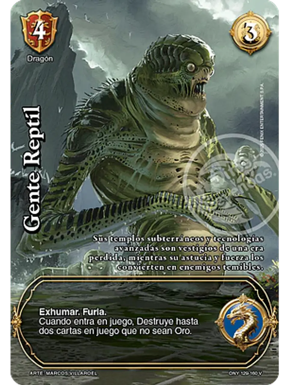 Gente Reptil (ONY - VC Foil) 1