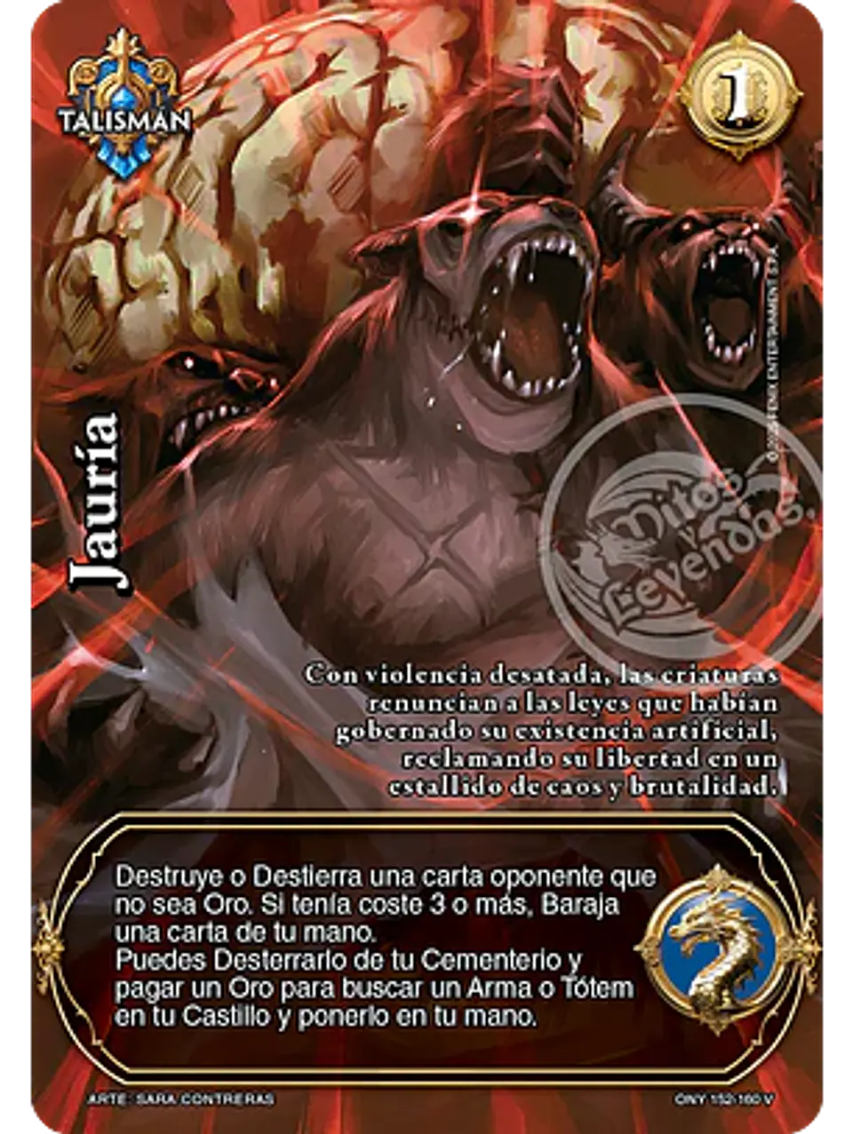 Jauría (ONY - VC Foil) 1