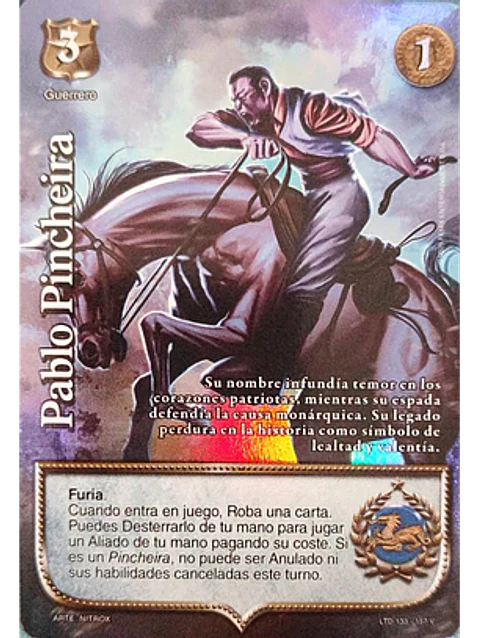 Pablo Pincheira (LTD - Vasalla Foil)