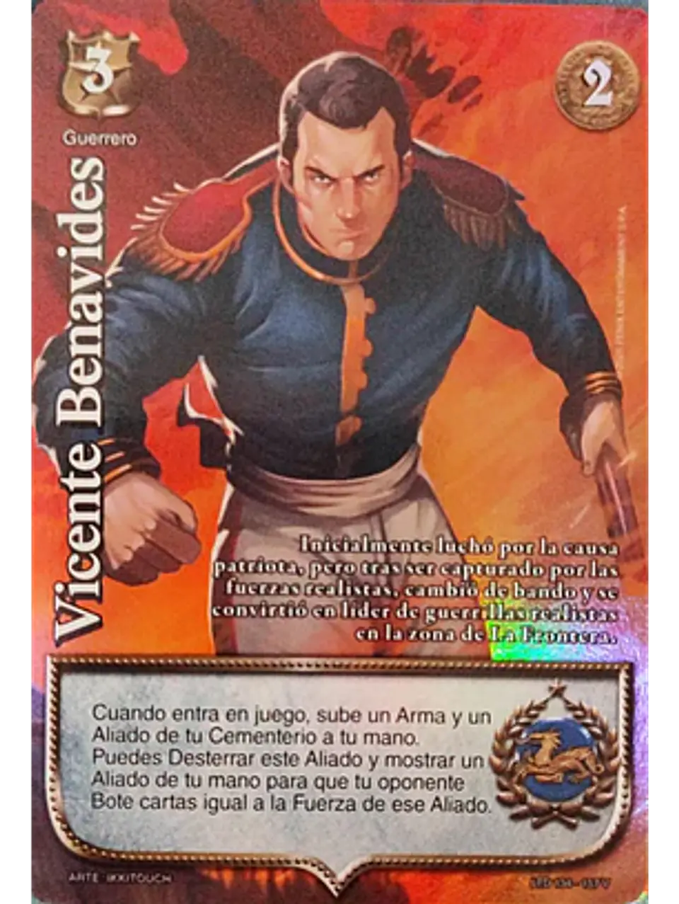 Vicente Benavides (LTD - Vasalla Foil) 1