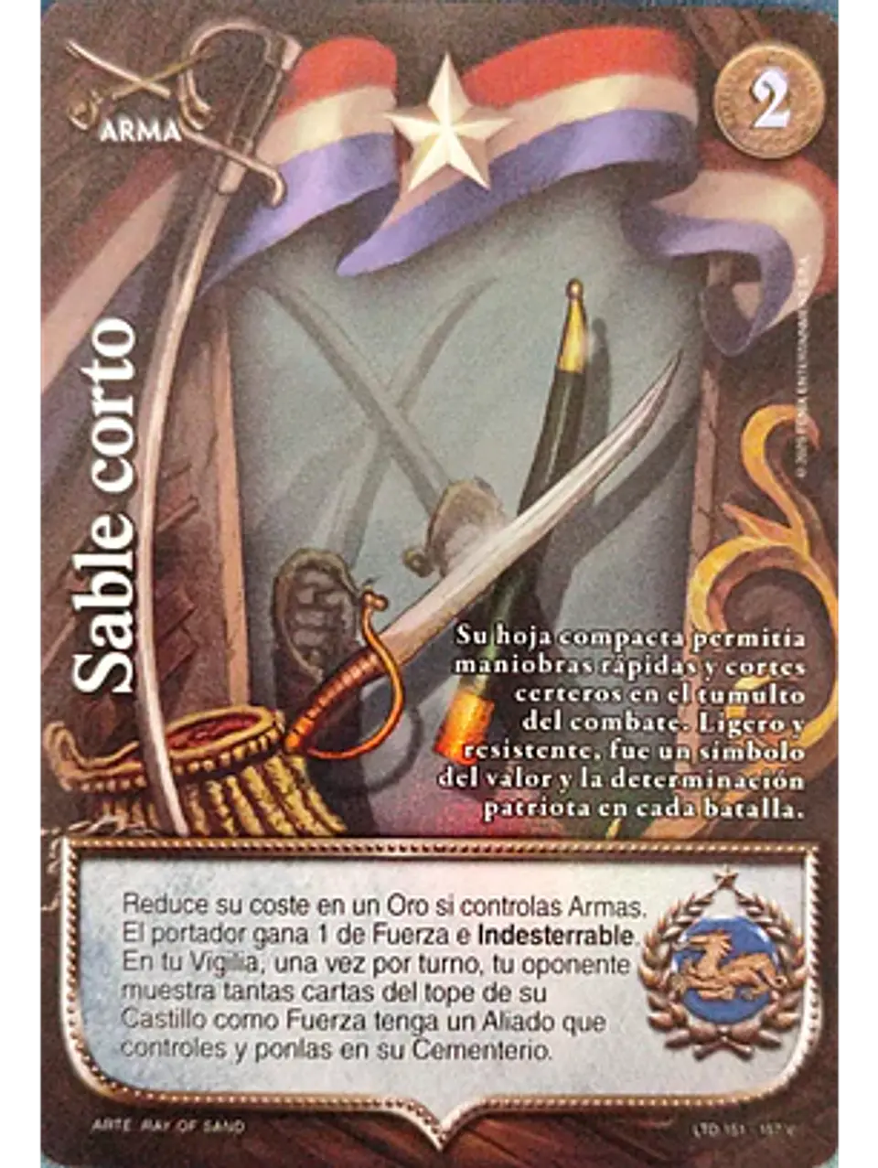 Sable Corto (LTD - Vasalla Foil) 1