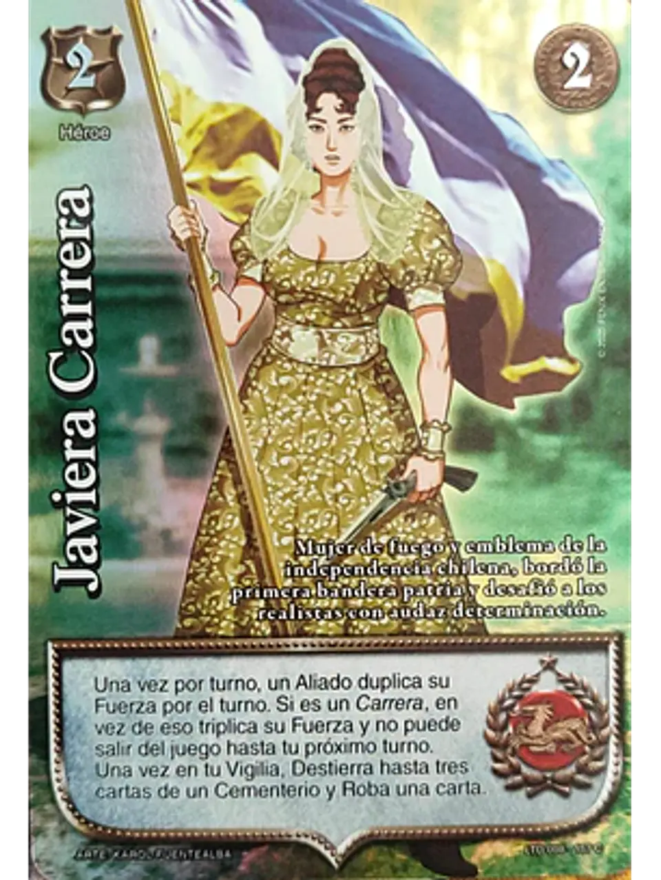 Javiera Carrera (LTD - Cortesana Foil) 1
