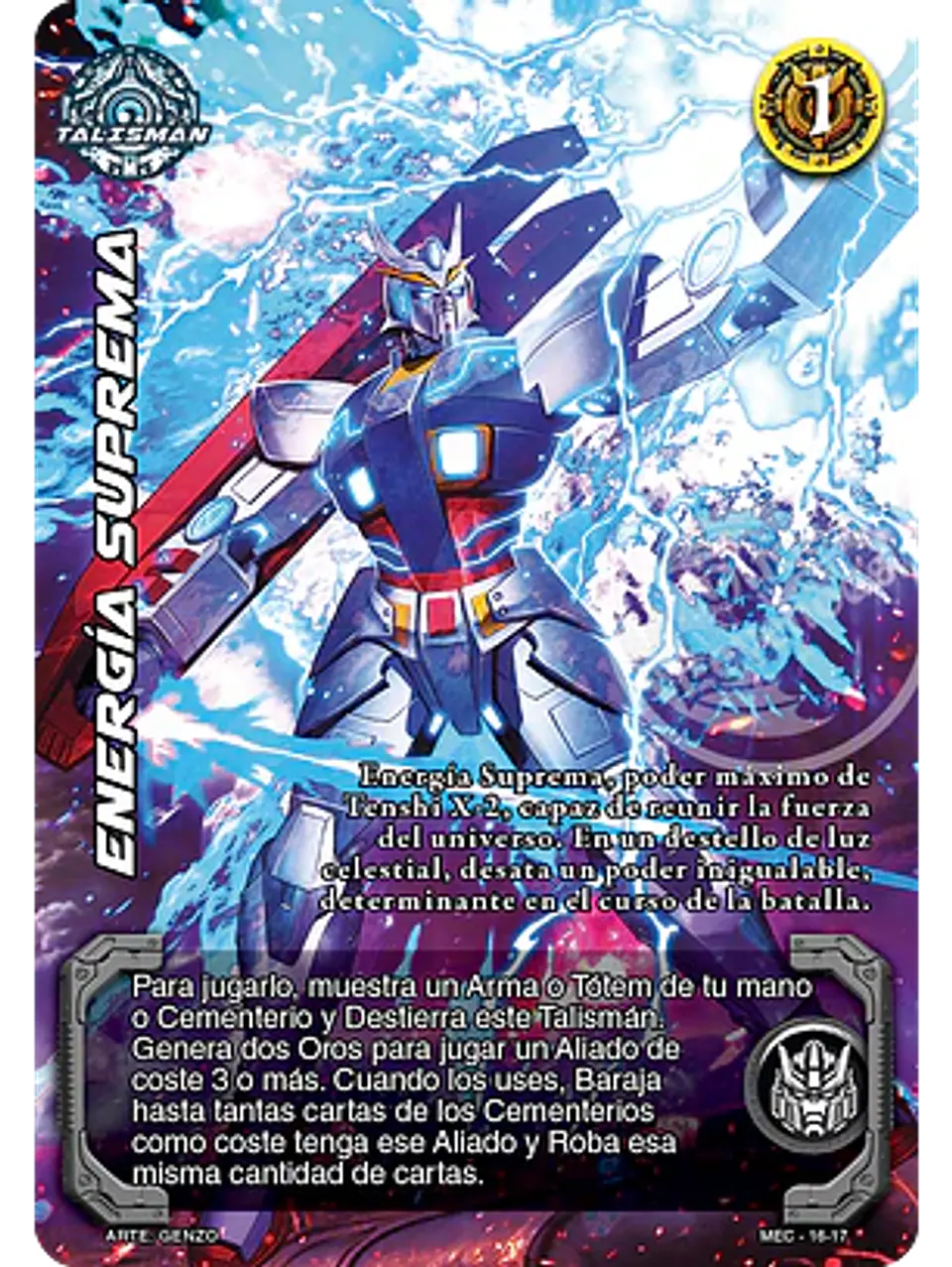 Energía Suprema (Escuadrón Mecha - Promocional) 1