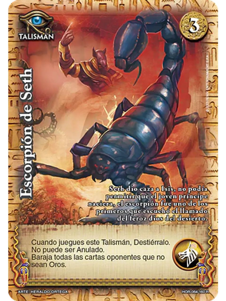 Escorpión de Seth (La Venganza de Horus - Real) 1