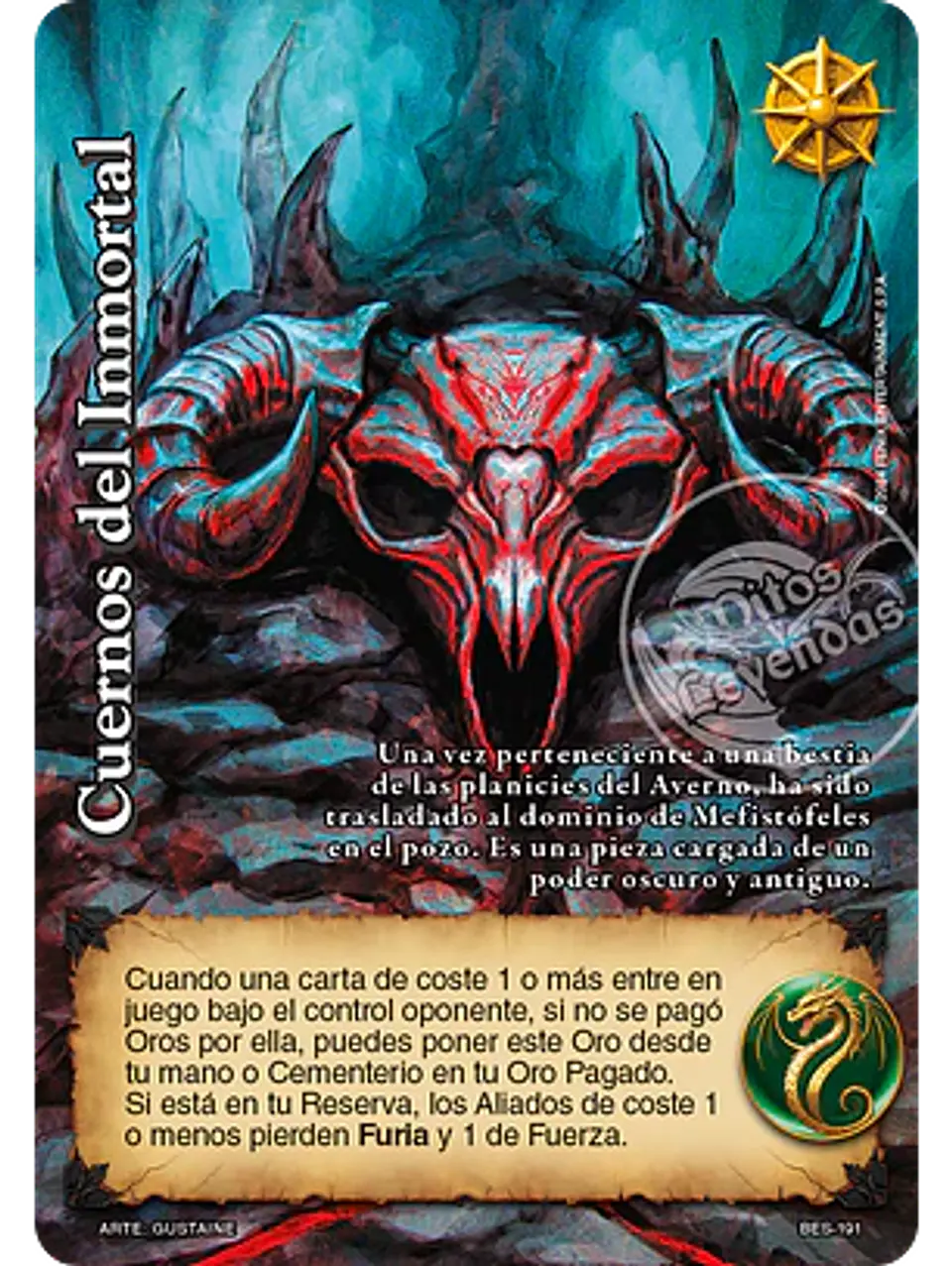 Cuernos del Inmortal (Bestiarium - Promocional) 1