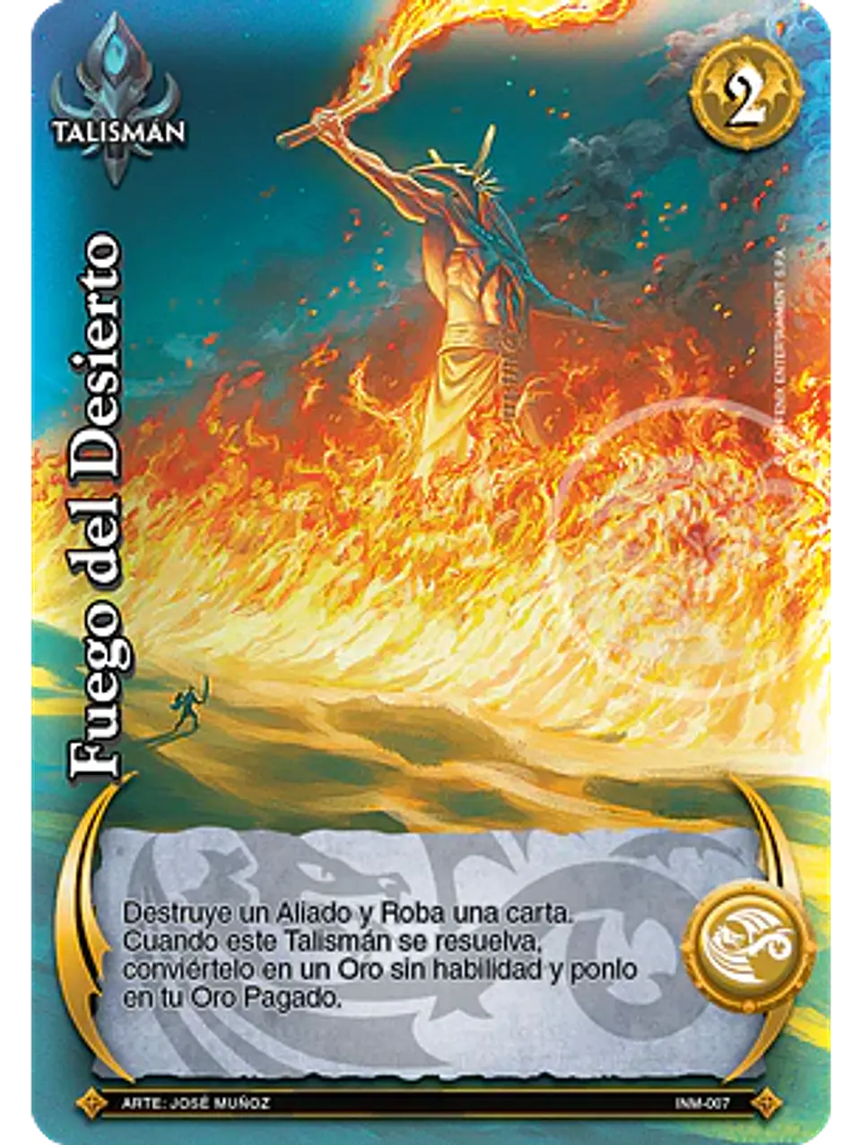 Fuego del Desierto (Colección Inmortal) 1