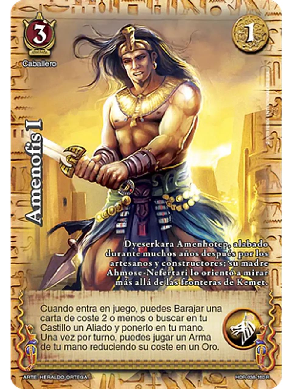 Amenofis I (La Venganza de Horus - Real) 1