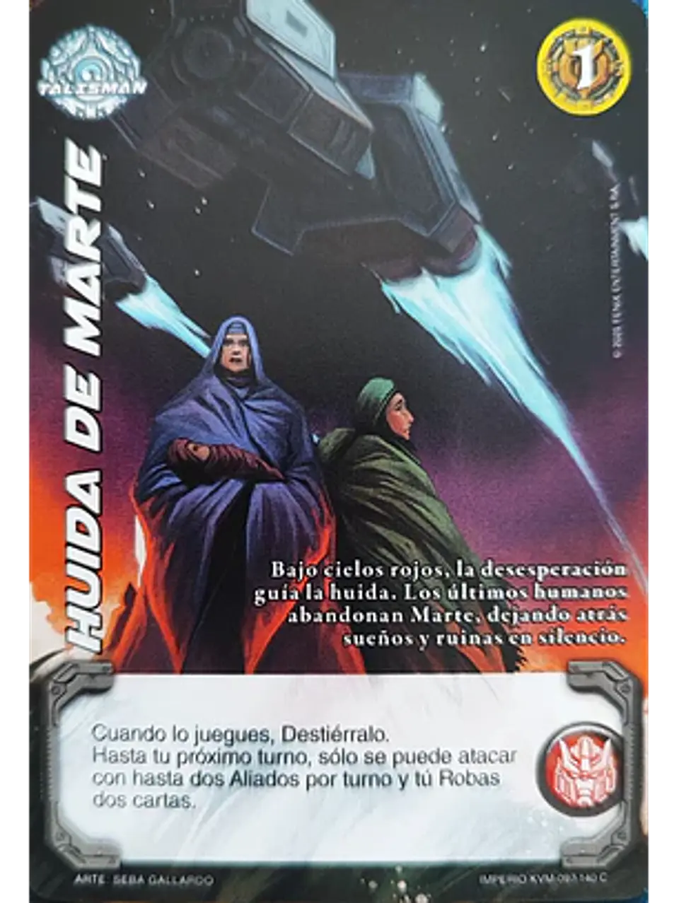 Huida de Marte (KVM - Cortesano) 1