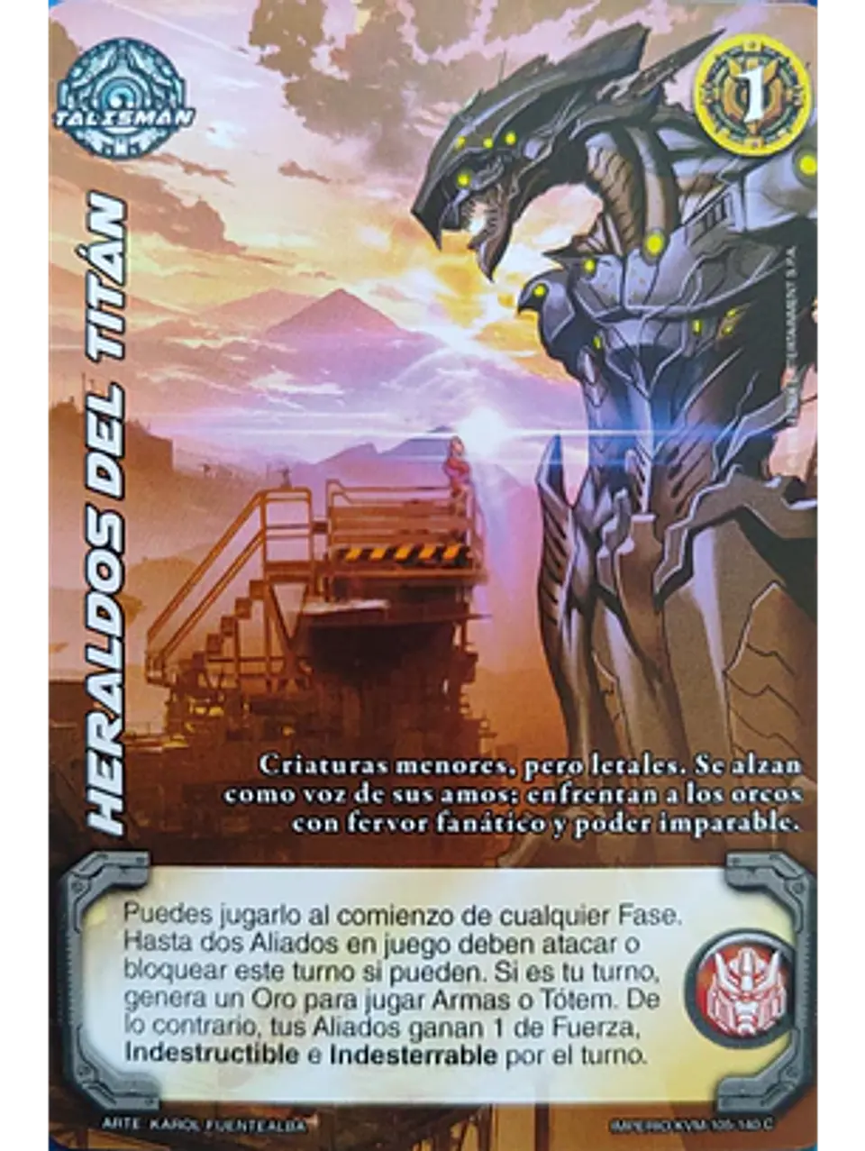 Heraldos del Titán (KVM - Cortesano) 1