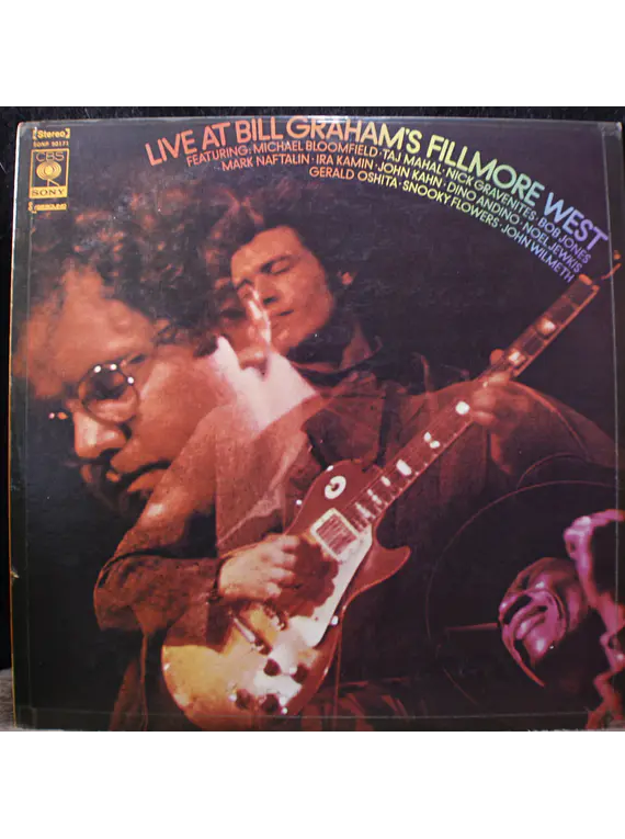 Michael Bloomfield, Nick Gravenites, Taj Mahal, Various ‎– Live At Bill Graham's Fillmore West (ed Japon)