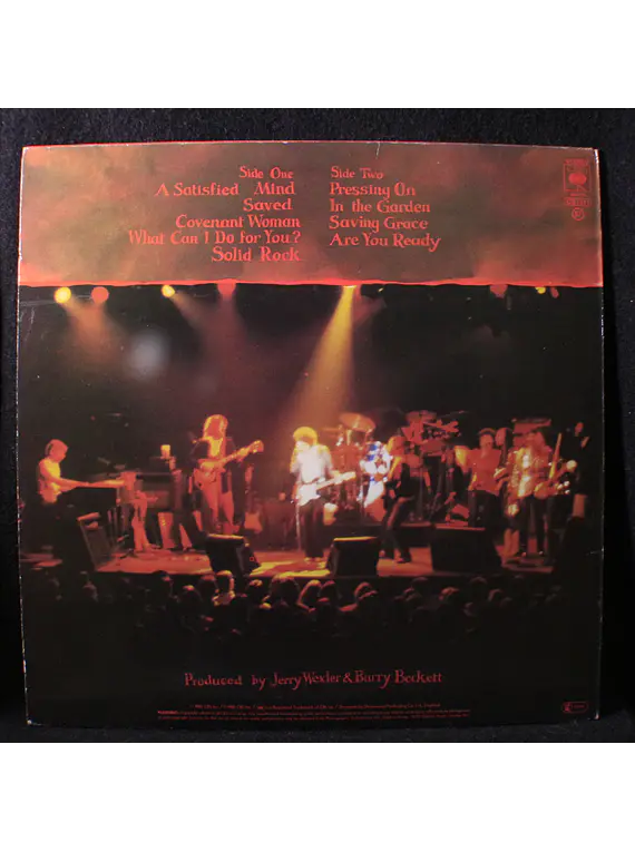 Bob Dylan ‎– Saved (Ed UK)