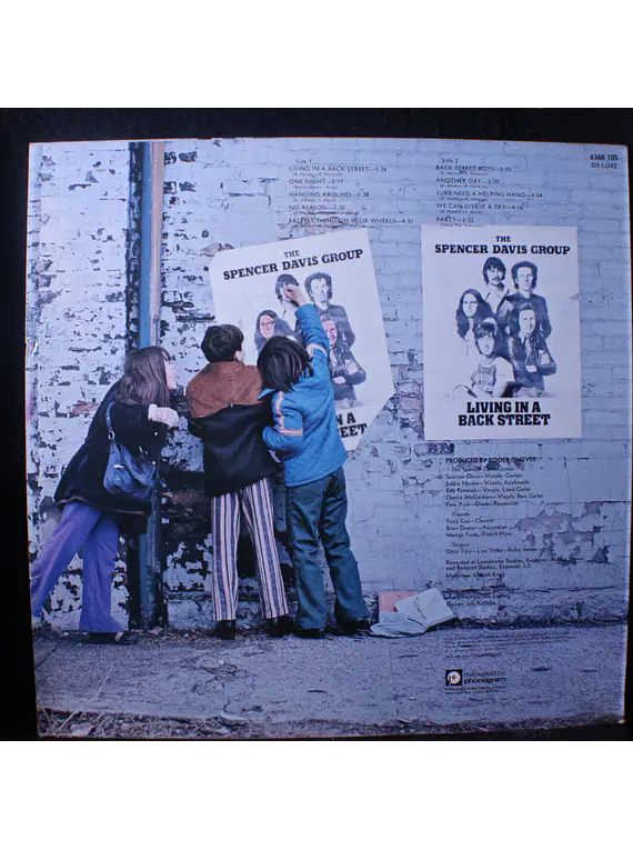 Spencer Davis Group ‎– Living In A Back Street (1a Ed UKA)