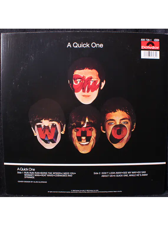 Who ‎– A Quick One (Reed.)