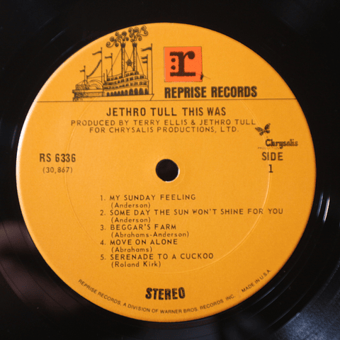 Jethro Tull ‎– This Was (Ed USA '70)