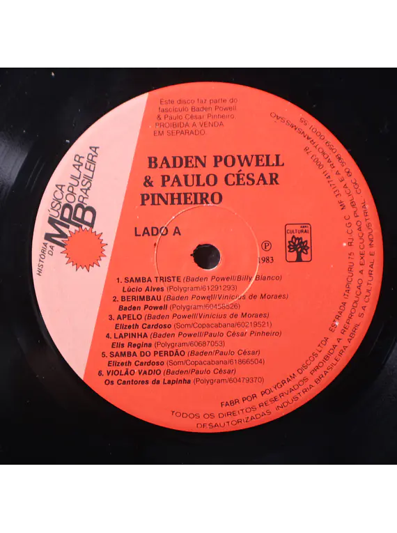 Baden Powell & Paulo César Pinheiro - História Da Música Popular Brasileira