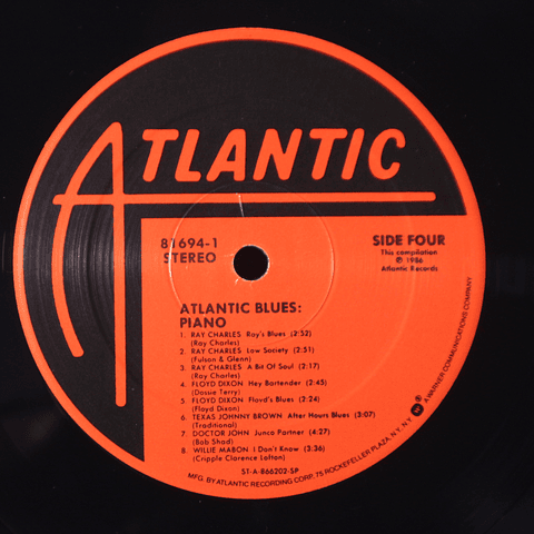 Various - Atlantic Blues: Piano