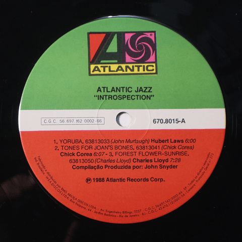 Various ‎– Atlantic Jazz Introspection