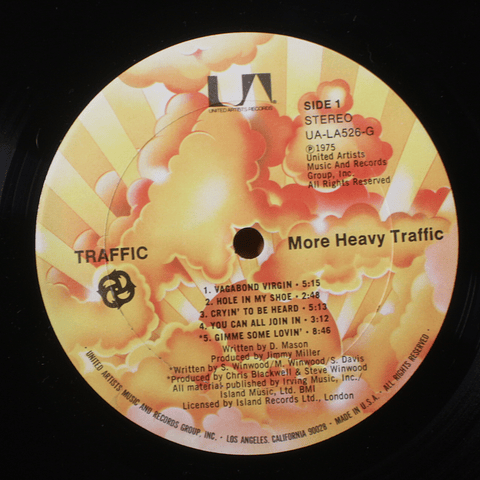 Traffic ‎– More Heavy Traffic
