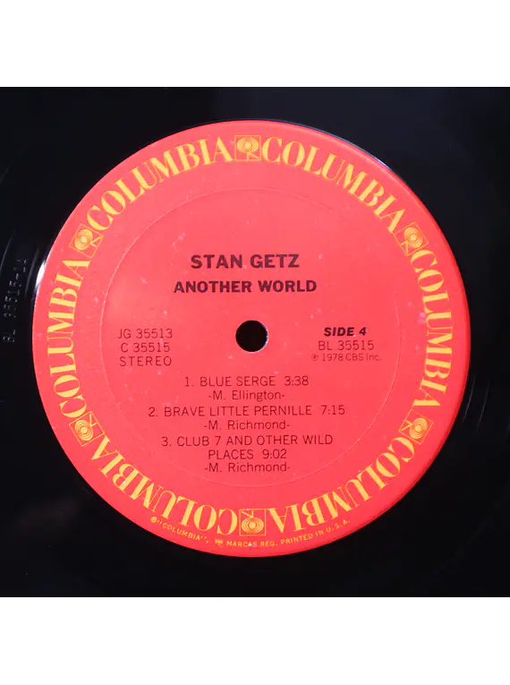 Stan Getz ‎– Another World (1a Ed USA)