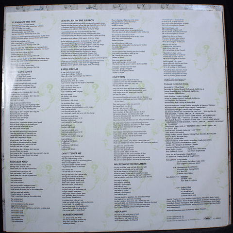 Richard Thompson – Amnesia (1a Ed USA)